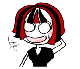 a girl of spirit sticker #4533971