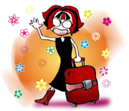 a girl of spirit sticker #4533975