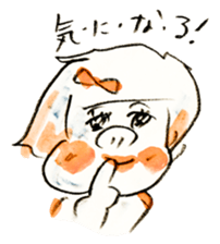 Satoshi's happy characters vol.21 sticker #4533998