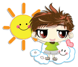 Cute Couple in Love. sticker #4534057