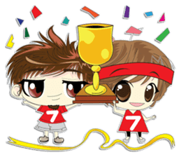 Cute Couple in Love. sticker #4534081