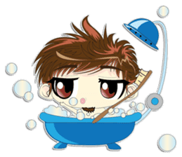 Cute Couple in Love. sticker #4534085