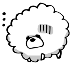 mofu-dog sticker #4534620