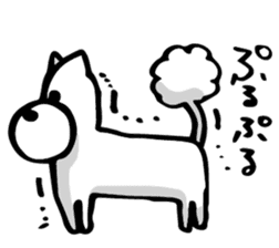 mofu-dog sticker #4534651