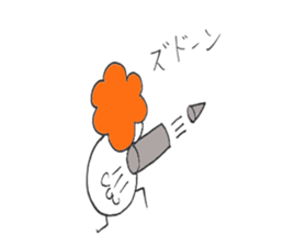 Arafo aunt Boyaki Hen sticker #4534722