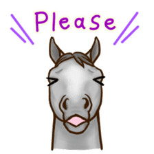 Horses Sticker + sticker #4534978
