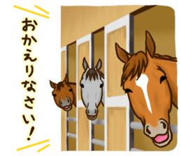 Horses Sticker + sticker #4534987