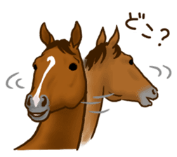 Horses Sticker + sticker #4534992