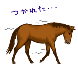 Horses Sticker + sticker #4535005