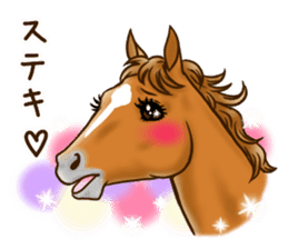 Horses Sticker + sticker #4535010