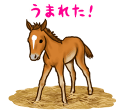 Horses Sticker + sticker #4535012