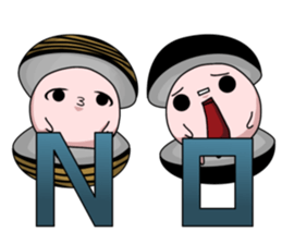 corbicula sticker2 sticker #4535544