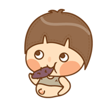 amieiko: Chubby by Twin "A" [English] sticker #4535687