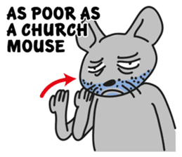 ASL English Animal Idioms sticker #4535760