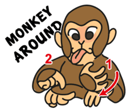 ASL English Animal Idioms sticker #4535762