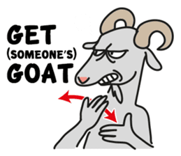 ASL English Animal Idioms sticker #4535766