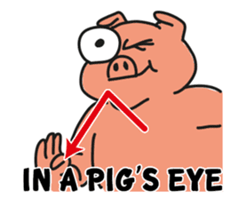 ASL English Animal Idioms sticker #4535772