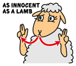 ASL English Animal Idioms sticker #4535778