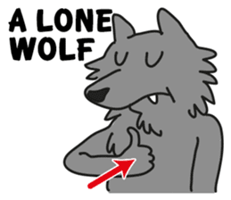 ASL English Animal Idioms sticker #4535782
