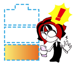 a girl of spirit 2 sticker #4536408