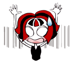 a girl of spirit 2 sticker #4536412