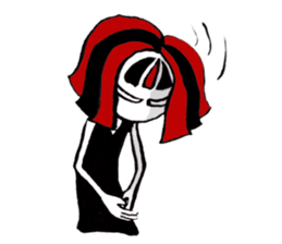 a girl of spirit 2 sticker #4536418