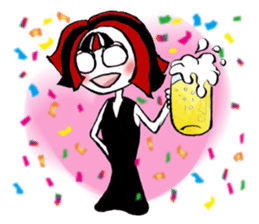 a girl of spirit 2 sticker #4536426