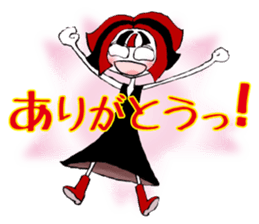 a girl of spirit 2 sticker #4536430