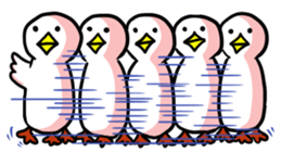 SHIRATORI duck(4.5) sticker #4536916