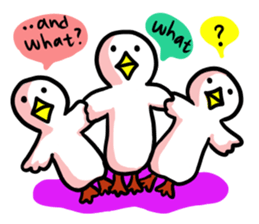 SHIRATORI duck(4.5) sticker #4536938