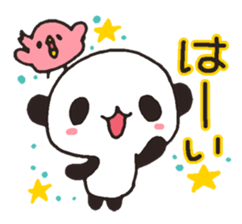 Outing Panda sticker #4537313