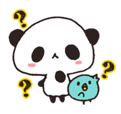 Outing Panda sticker #4537317