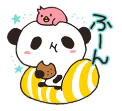 Outing Panda sticker #4537319