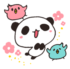 Outing Panda sticker #4537320