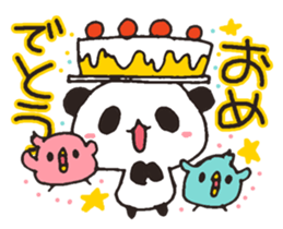 Outing Panda sticker #4537324