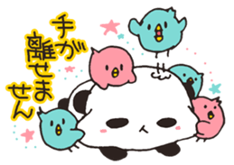 Outing Panda sticker #4537341