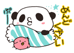 Outing Panda sticker #4537343