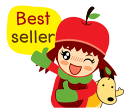 (HELP!ONLINE SHOP)Pine+Apple&Mango2(ENG) sticker #4537708