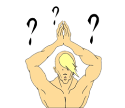 MuscleMan sticker #4538135