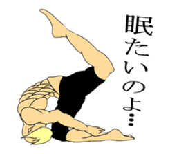 MuscleMan sticker #4538159