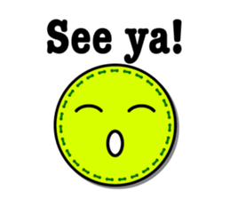 Wappen face mark Sticker sticker #4538445