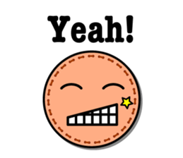 Wappen face mark Sticker sticker #4538467