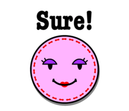 Wappen face mark Sticker sticker #4538472