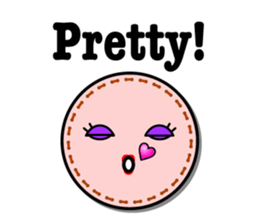 Wappen face mark Sticker sticker #4538474