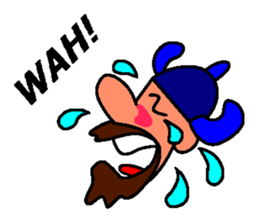 Alex the funny viking sticker #4538806