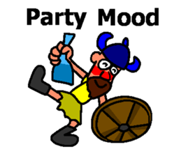 Alex the funny viking sticker #4538812