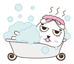 Poor Rabbit & Chick-long-legs sticker #4538844