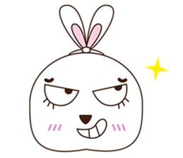 Poor Rabbit & Chick-long-legs sticker #4538859