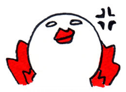 The twisted lower eyelashes sticker #4539207