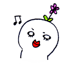 The twisted lower eyelashes sticker #4539213